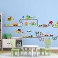 thumbnail image 2 of Vinil Decorativo Infantil Pista Autos Carritos Habitación Dara Baby Syene VinDe181, 2 of 7