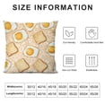thumbnail image 5 of Qinduosi Decorative Throw Pillow Covers , , , Coffee Inches Cushion Covers Pillowcases for Sofa Couch Bed&amp;Car,Pack of White, 5 of 5