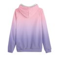 thumbnail image 3 of Kaemgyyd Women's Casual Hoodies Crewneck Lightweight Long Sleeve Sweatshirt Trendy Gradient Pullover Tops with Pockets, 3 of 4