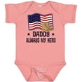 thumbnail image 3 of Inktastic Military Daddy Always My Hero Boys or Girls Baby Bodysuit, 3 of 5