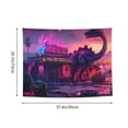 thumbnail image 3 of Bingfone Western Style Dinosaur Tapestry Wall Hanging Decor for Living Room Bedroom Dorm Classroom Office Decor 29x37 Inch, 3 of 8