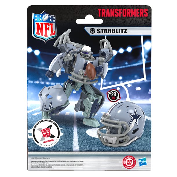 Transformers NFL Dallas Cowboys Starblitz Action Figure - Walmart.ca