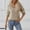 01 Khaki, variant on Women's Diamond Plaid Leisure Pullover Sweater Plaid Loose Casual Retro Plaid Knitted Sweater Crewneck Comfort Knit