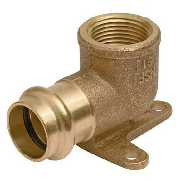 Nibco PC70735LF12 Presse Sans Plomb de 12 Po x Femelle Coude à Faible Densité de 90 Degrés