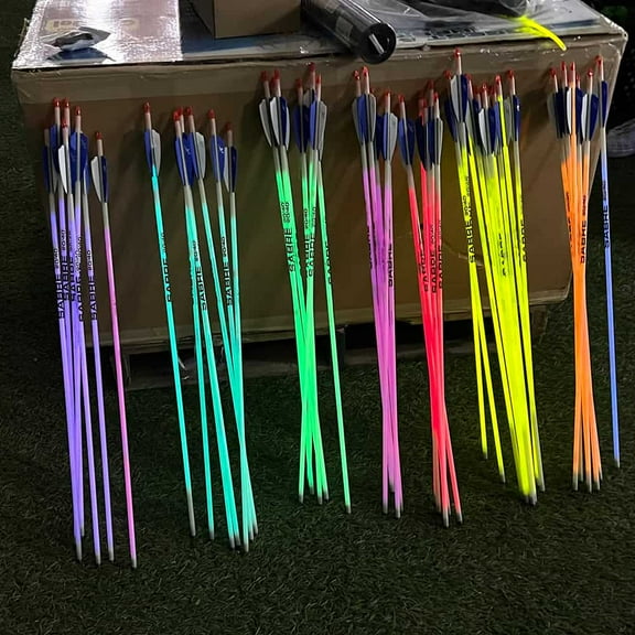 SABRE 3PK GLOW ARROWS
