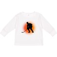 thumbnail image 3 of Inktastic Play Hockey Sports Boys or Girls Long Sleeve Toddler T-Shirt, 3 of 5