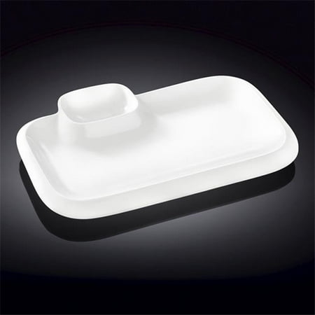 

Wilmax 992575 14 x 8.5 in. Rectangular Platter White - Pack of 18