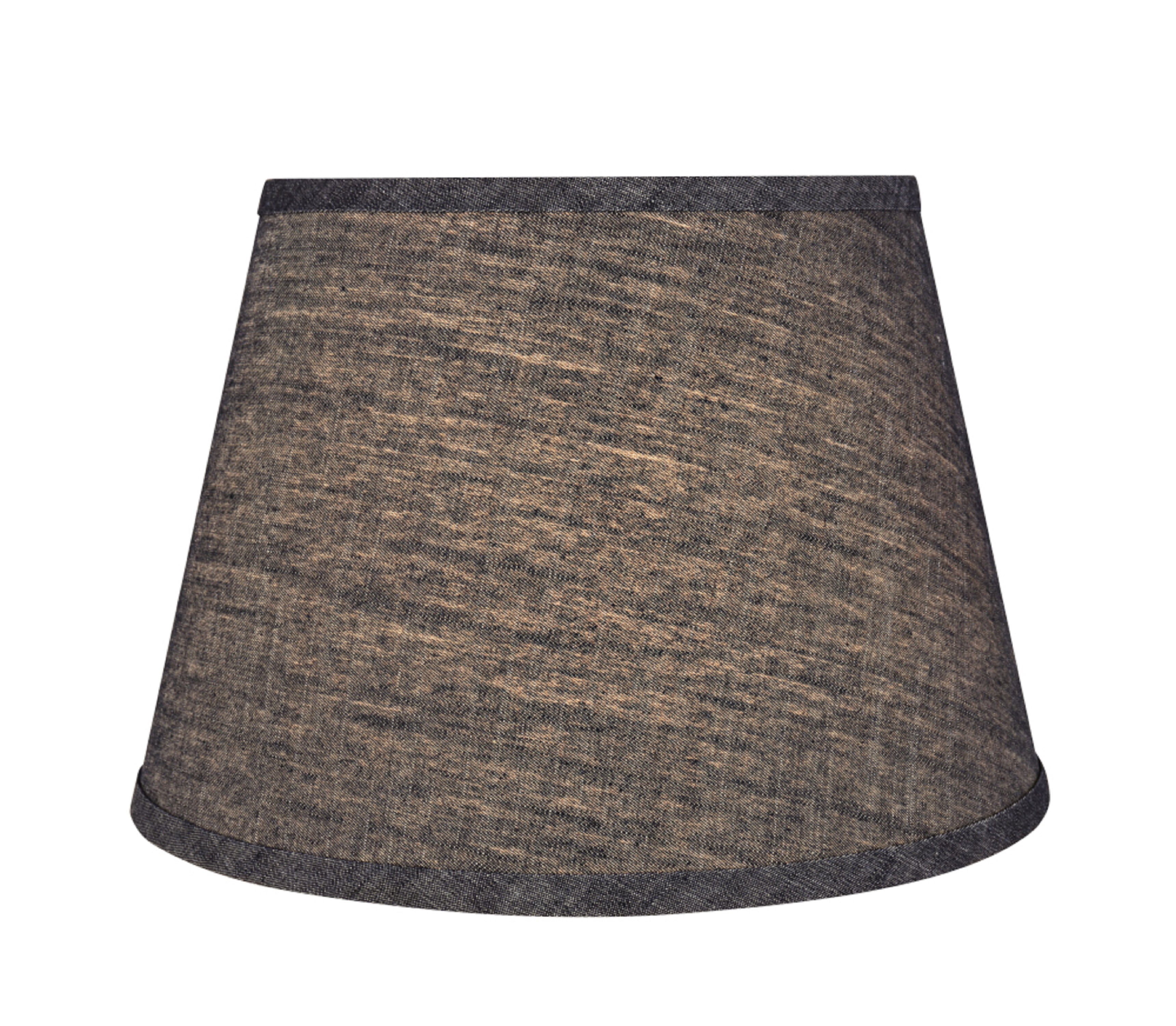 Aspen Creative 32921 Transitional Hardback Empire Shape Spider Construction Lamp Shade in Grey-Blue, 13" wide (9" x 13" x 9")
