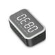 thumbnail image 1 of Reloj de alarma digital Bluetooth-Compatible con HD Mirror Pantalla Muestra Multifunción 3 Configuración de alarma Esterafonía para Dormitorios Escritorio Negro Noticed HA028204-01B, 1 of 7