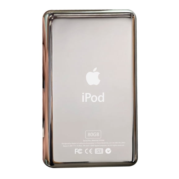 Replacement Back Plate Apple iPod Classic 5th 6th Gen Housing Rear Thick 80GB