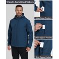 thumbnail image 5 of Zoofly Men's Waterproof Fleece Lined Softshell Jackets, 5 of 6