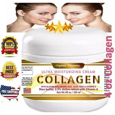 Retinol 2.5%Moisturizer Face Cream Acid AntiAging Remove Wrinkle Vitamin E 4oz