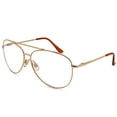 thumbnail image 2 of In Style Eyes C Moore Aviator Progressive Reading Glasses Gold 2 00, 2 of 4