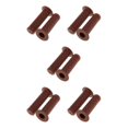 thumbnail image 1 of relayinert Moto Vintage Guidon Poignées 7/8 22mm Universel Intemporel Confortable Poignée Marron 5Set, 1 of 6