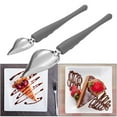 thumbnail image 3 of Chocolate Dipping Tools And Culinary Decorating Spoons Set 3 Pcs Candy Dippin, 3 of 8