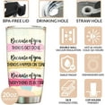 thumbnail image 3 of Thank You Tumbler 20oz Straw Lid - Appreciation Gifts for Employees Coworkers Colleagues Work Friends, Admin Professional Day Gifts For Assistant Women, Coffee Cups For Teacher Nurse, 3 of 6