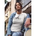 thumbnail image 2 of Cool Ocean Shark Open Mouth Sea T-Shirt Women -Image by Shutterstock, Female Large, 2 of 4