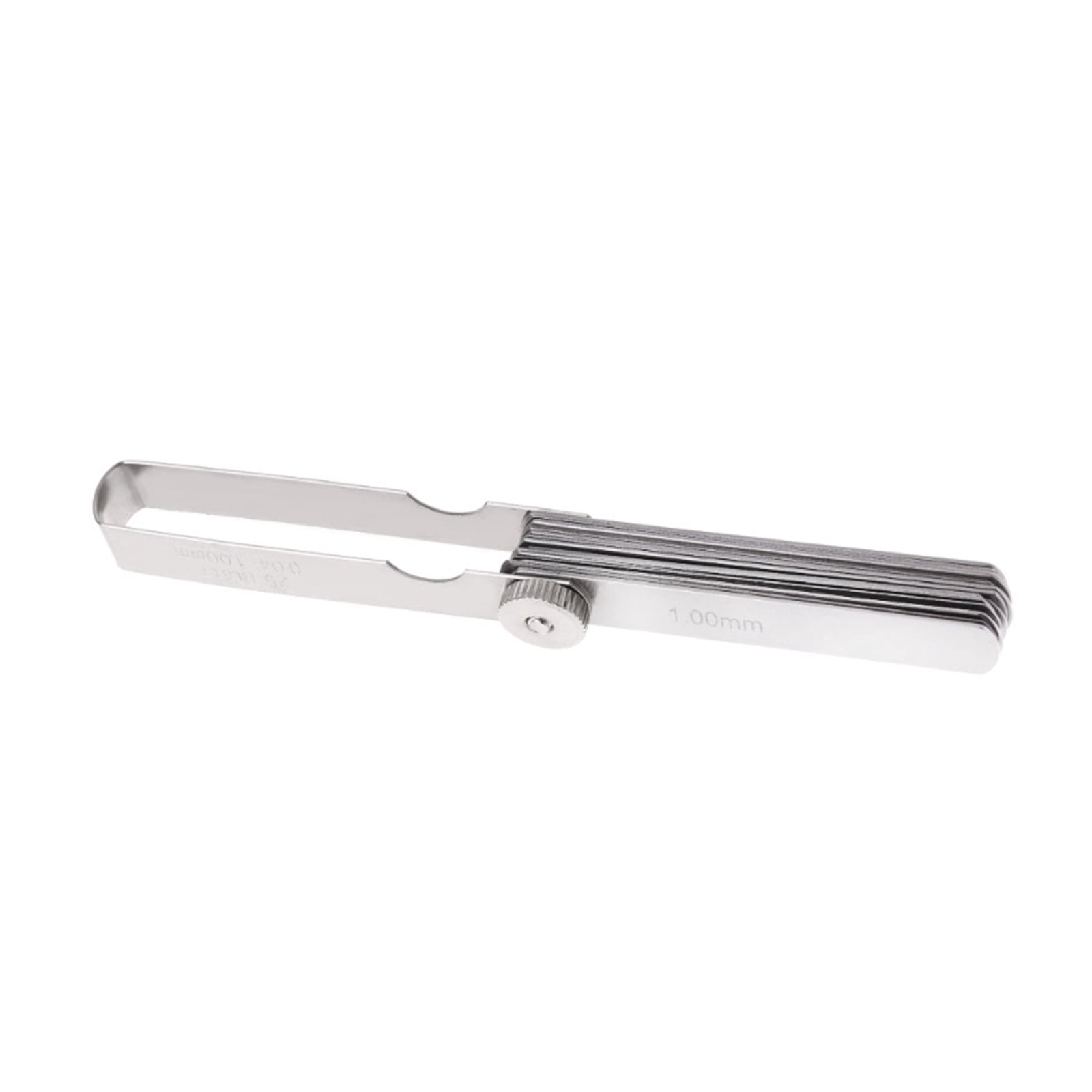 14 Blade 0.05-1mm Feeler Gauge Gage Thickness Measurment Tool Metric Gap Filler ,Easy to Use