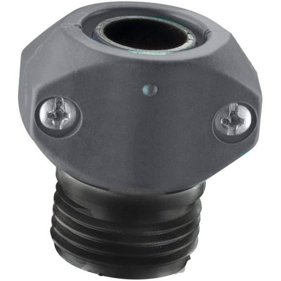 Gilmour 05M Small Garden Hose Coupling, 1/2 in, Male, Polymer