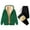 Green, variant on Mens 2 Piece Outfit Set Casual Long Sleeve Jacket and Sweatpants with Pockets Workout Athletic Outfits Sets, S