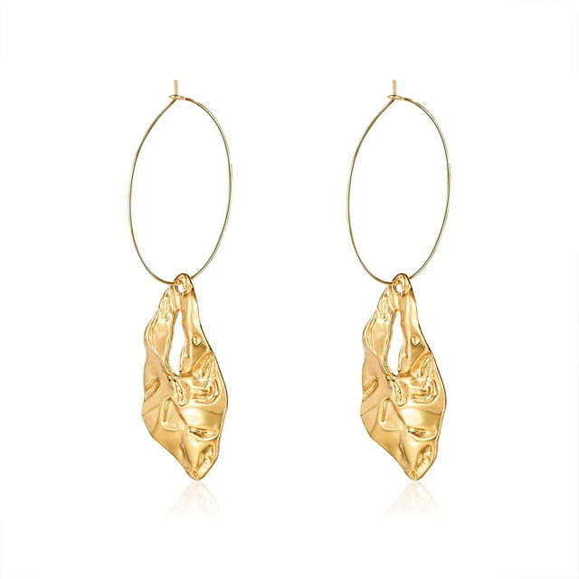 Pendientes con forma de gota para mujer, sencillos, a la moda, con claridad notable
