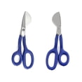 thumbnail image 3 of Tijeras Duckbill QWORK de acero inoxidable de 7 pulgadas, paquete de 2 unidades, azul, 3 of 7