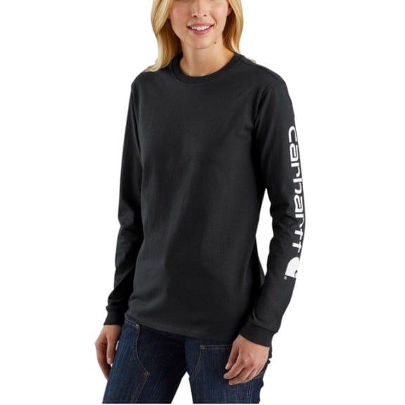 Carhartt Women's WK231 Workwear Sleeve Logo LS T-Shirt