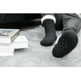 thumbnail image 4 of Jtbuh XLY Mens Fuzzy Slipper Socks Winter Warm Cozy Fluffy Cabin Soft Comfy Thick Indoor Fleece Socks, 4 of 5