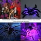 thumbnail image 3 of Araña brillante de Halloween flexible gigante duradera negra decoración de araña de Halloween terror suave para fiesta de Halloween en interiores y exteriores ANGGREK Otros, 3 of 8