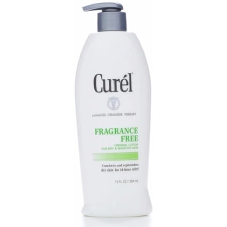 Curel Daily Moisture Fragrance-Free Lotion For Dry Skin 13 oz (Pack of 3)