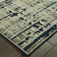 thumbnail image 2 of Sphinx Montage Area Rug 8020B Blue Lines Banded 3' 10" x  5' 5" Rectangle, 2 of 3