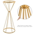 thumbnail image 3 of unbranded Florero Hueco De Hierro Dorado Para Almacenamiento Y Arreglo Floral En Hogar, 3 of 7