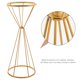 thumbnail image 3 of YSNOOWE Florero Decorativo Metálico Dorado Con Estilo Europeo Para En Interiores, 3 of 7