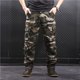 thumbnail image 2 of Pantalones multibolsillos ajustados con múltiples bolsillos, nuevos pantalones para hombre, pantalones cargo ajustados de calle de alta calidad para hombres, pantalones de estilo coreano, pantalones e, 2 of 5