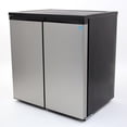 thumbnail image 3 of Avanti 5.5 cu. ft. Compact Refrigerator, Side by Side Design, in Stainless Steel (RMS551SS), 3 of 5