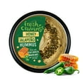 thumbnail image 3 of Fresh Cravings Honey Jalapeno Hummus,10 oz. Plastic Tub, Gluten-Free, Dairy-Free, 2 Tbsp (32g), Contains Sesame, 3 of 16