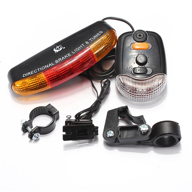 Bicycle Bike LED Turn Signal Directional Brake Light Flash Lamp & 8