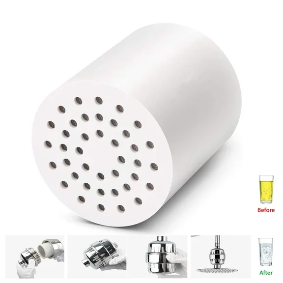 20Stage Shower Filter Replacement Cartridge,Shower Head Filter Replacement 1Pack