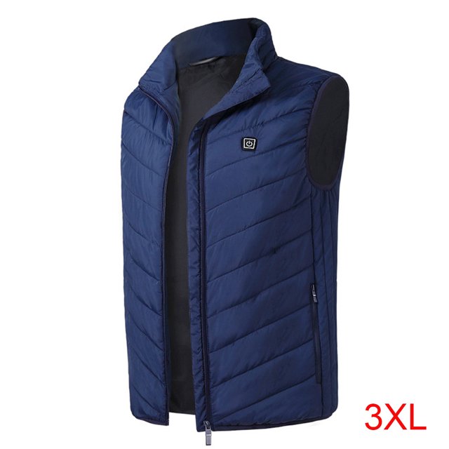 Chaleco térmico eléctrico para hombre, chaleco térmico para hombre, chaqueta de invierno cálida térmica con USB sidaley FS10141-13B