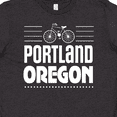 thumbnail image 4 of Inktastic Portland Oregon Biking Youth T-Shirt, 4 of 5
