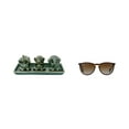 thumbnail image 3 of NOVICA Celadon ceramic figurines, 'Elephant Lessons' (set of 3), 3 of 5