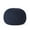 navy, variant on GDF Studio Plush Cotton Pouf, Gray