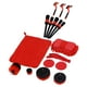 thumbnail image 5 of Herramientas de limpieza de automóviles, 17 piezas/juego de herramientas de limpieza de automóviles Kit de lavado de automóviles Kit de limpieza de automóviles de alta capacidad VoborMX herramienta, 5 of 8