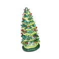 thumbnail image 2 of Árbol de Navidad de resina con luz, figura de árbol de Navidad iluminado, árbol de mesa navideño 20 centímetros, 2 of 9