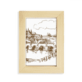 thumbnail image 1 of Charles Bridge Prague Czech Landmark Desktop Display Photo Frame Picture Art Painting 5x7 inch, 1 of 3