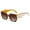 C3 Tofu Pudding, variant on New stylish cat-eye wide-temple sunglasses for women, high-end, trendy, full-frame, UV protection, fashionable and versatile