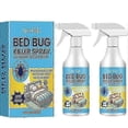 thumbnail image 1 of 2pcs Dustmite Killing Spray Bed Bugs Remover Mitess Killer Natural Bed Bugs Eliminator For Bed Pillow Sheet Couch Cleaner, 1 of 5