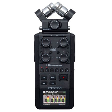 Zoom H6 All Black Handy Recorder