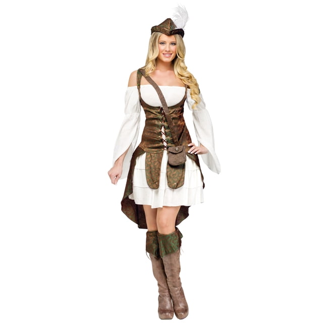 Fun World Costumes ROBIN HOOD ADULT SMALL 4-6-FW122864SM costume
