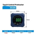 thumbnail image 2 of Digital Electronic Level Touch Control Angle Measuring Tool Inclinometer ,Accurate Measurement, 2 of 6